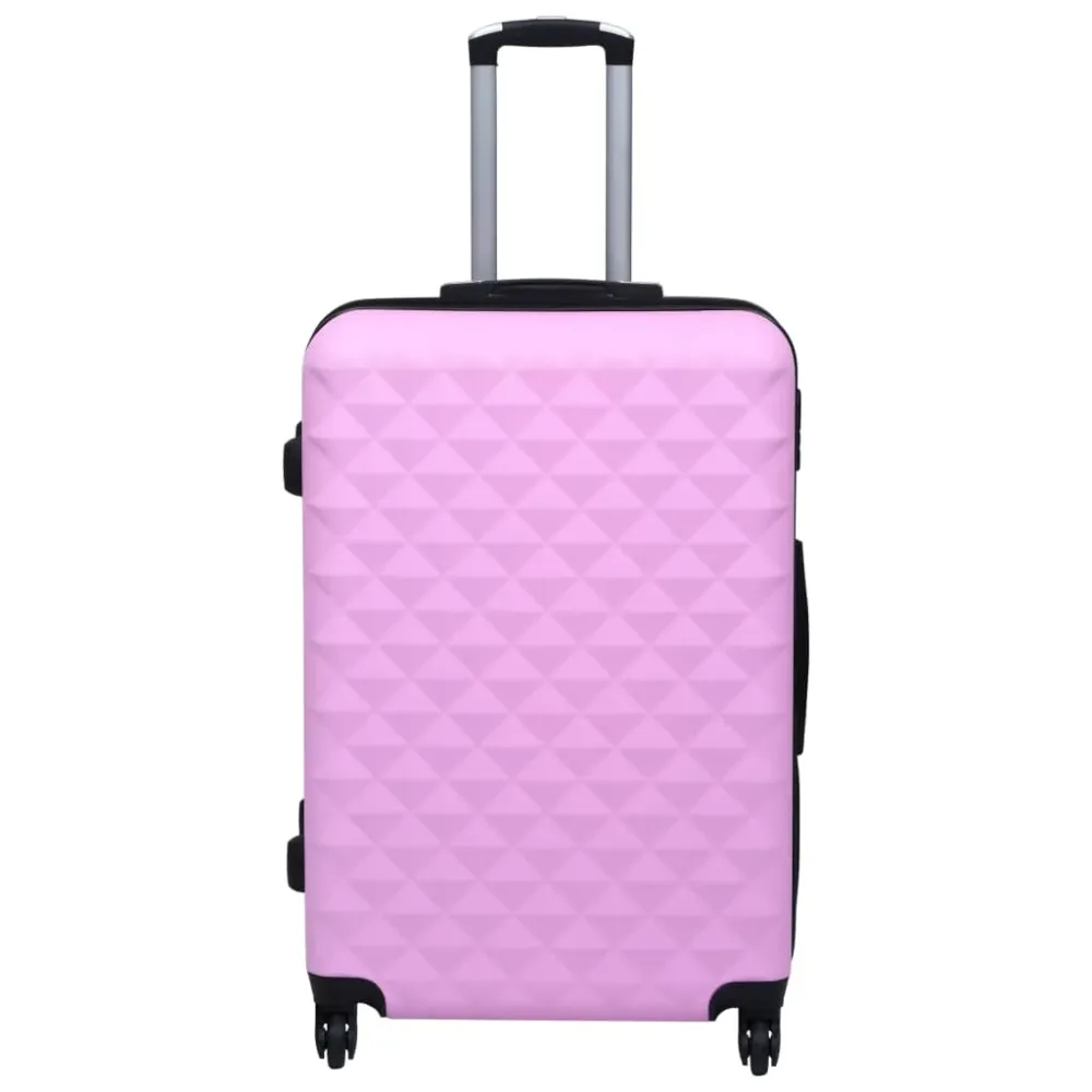 kuffertsæt 2 stk. hardcase ABS salmon