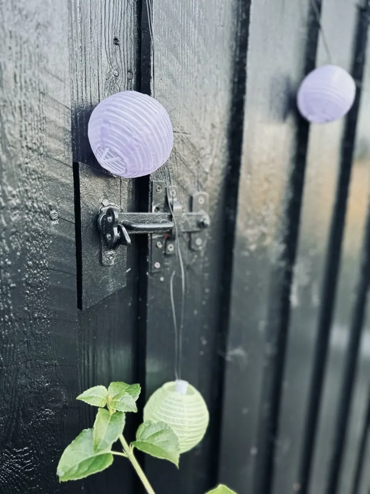 LED Lyskæde med solceller - PASTEL Mix 2