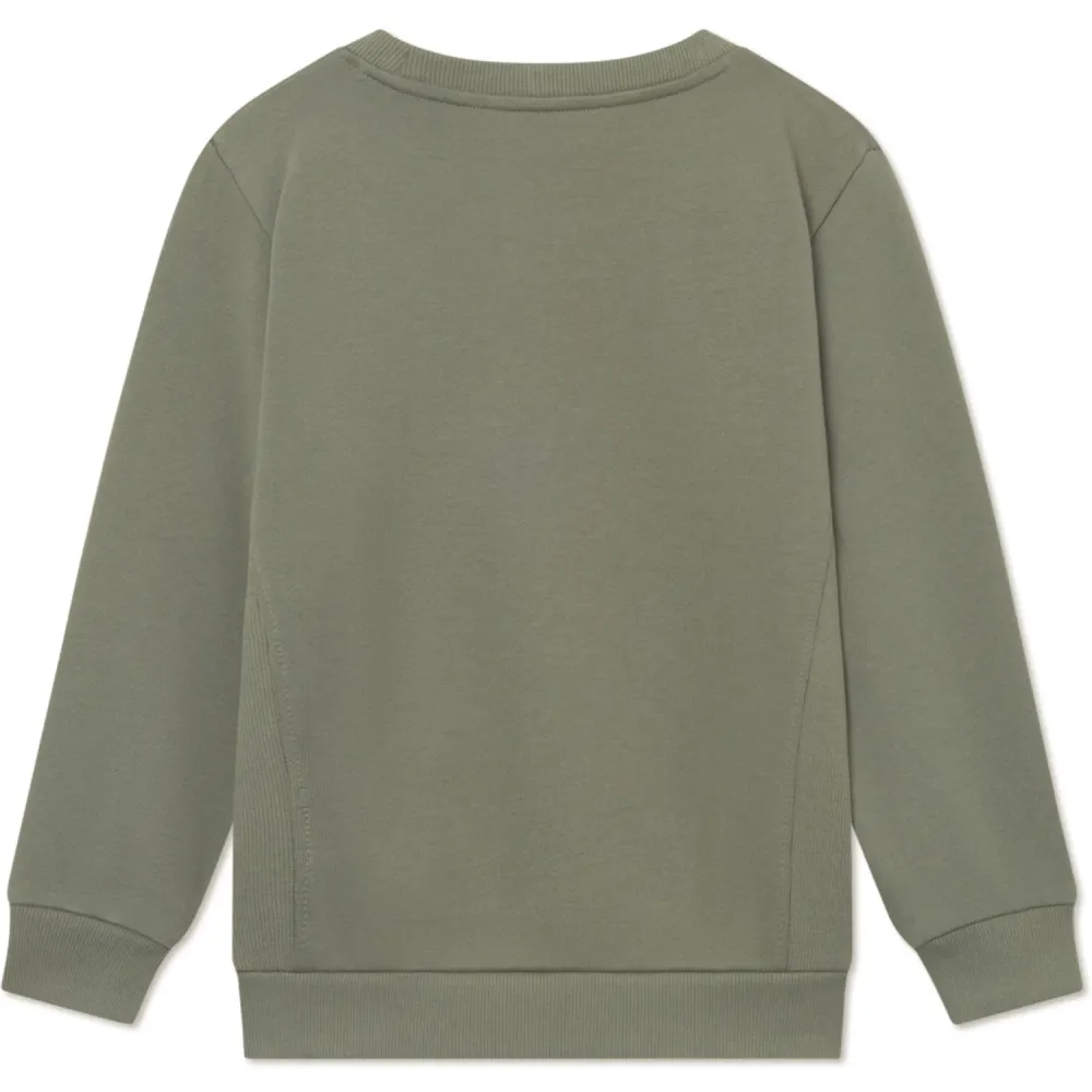 Les Deux Kids Lichen Oliven Dexter Sweatshirt - 8.33 kHz Spacing 98