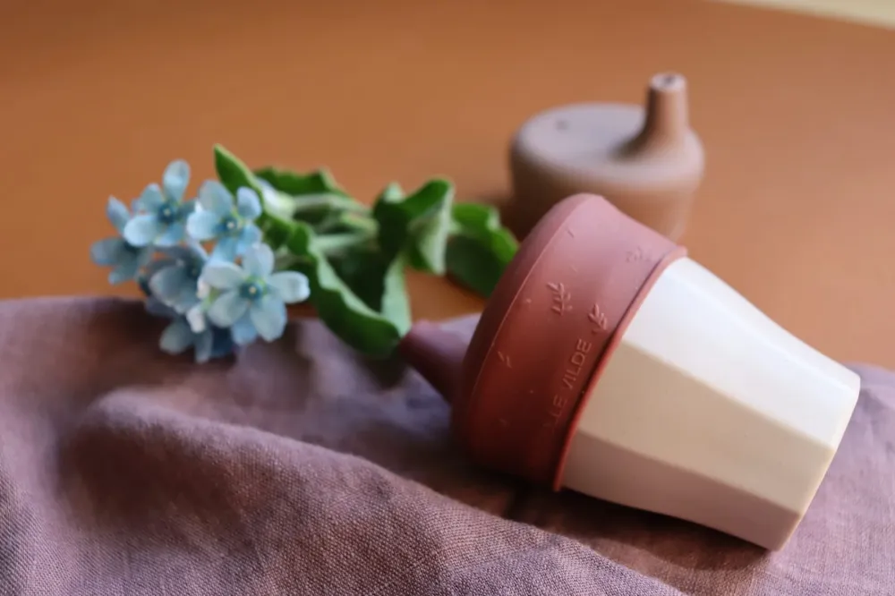 lille Vilde 2-pak Tudelåg i silikone - Classic & Blossom