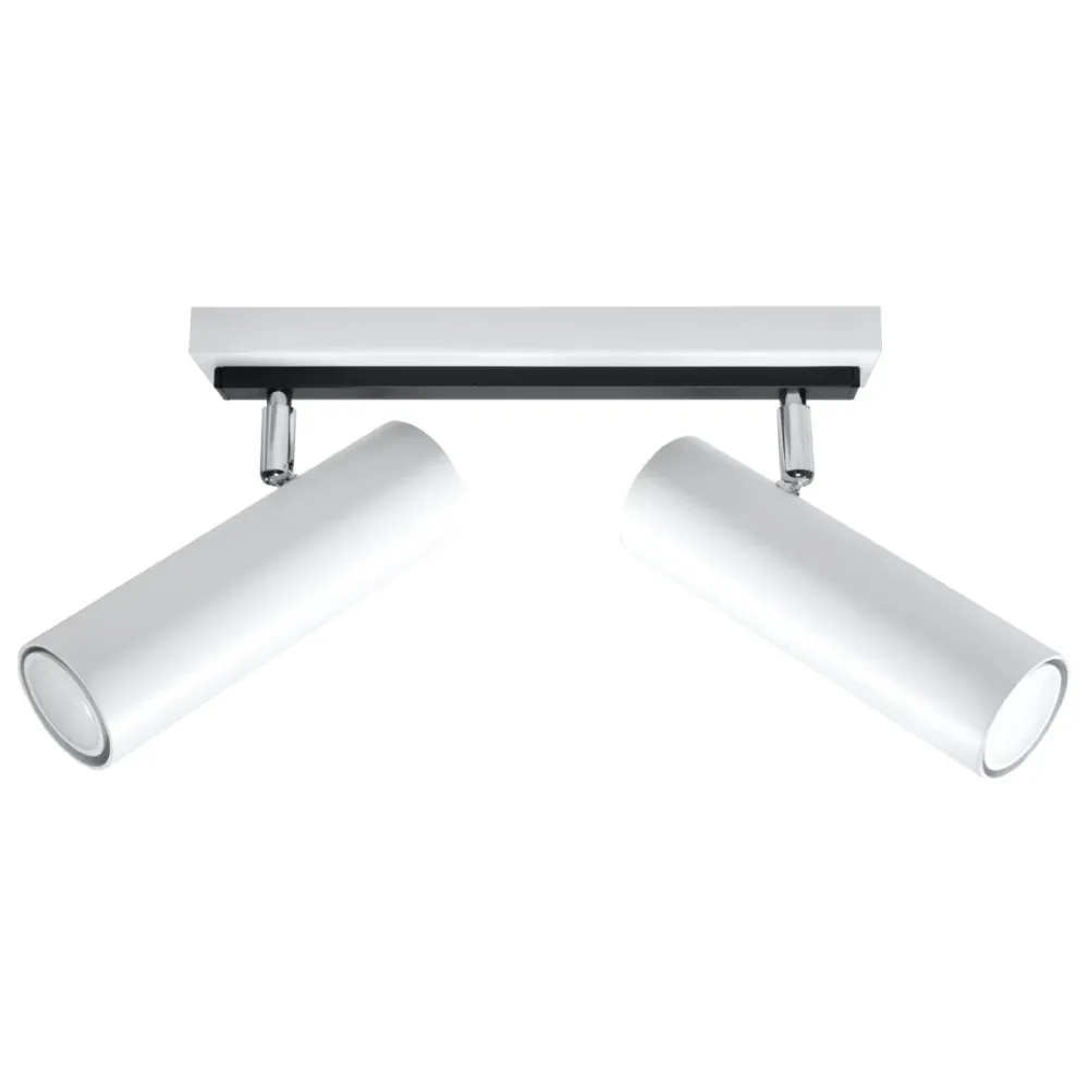 Loftlampe DIREZIONE 2 - 8.33 kHz Spacing Hvid