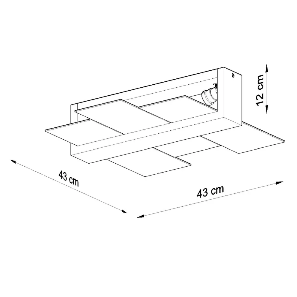 Loftlampe FENIKS 2 wenge DO-160 Environmental Testing