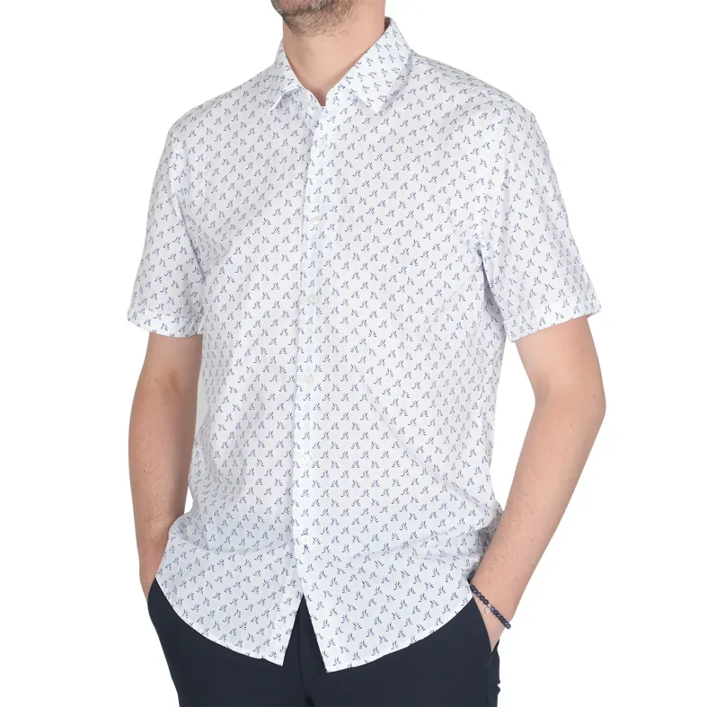 LUKA_2F SHORTSLEEVE SHIRT | P.BLUE 3xl