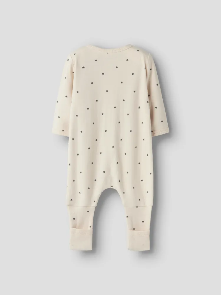 Name It Nightsuit 2 pak Heart - Summer Sand 50