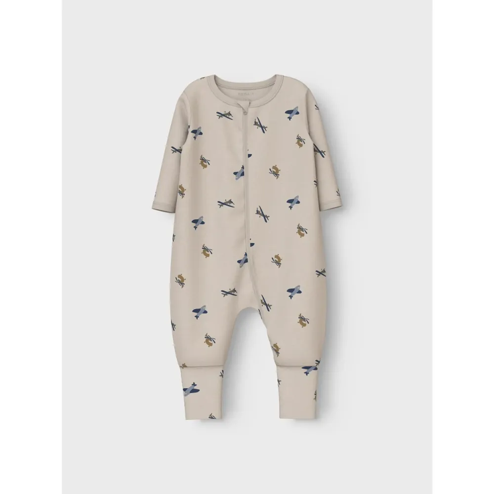 Name It Peyote Nbmnightsuit 2P Zip Ff Airplane Noos 50