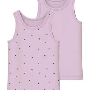Name It Undertrøje, 2-pak - Hearts Winsome Orchid 86