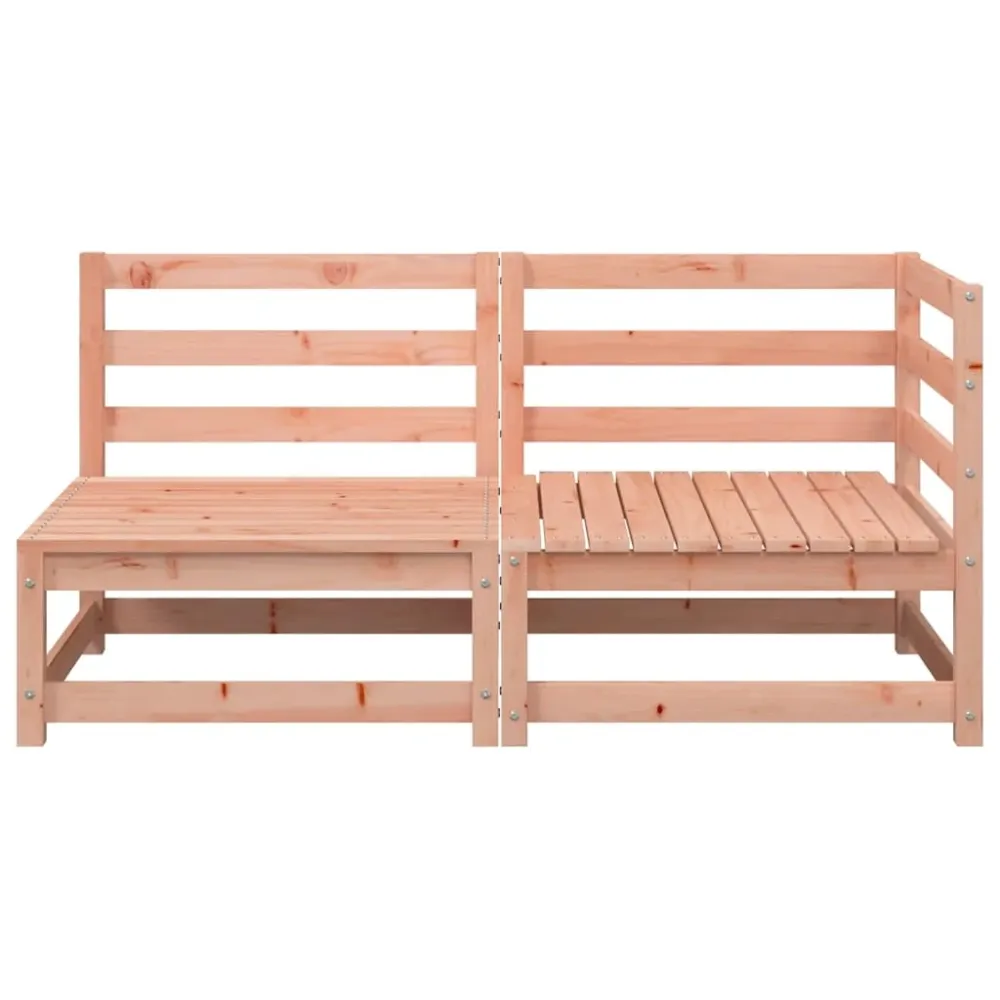 Panelmontering 2-personers havesofa massivt douglasgran