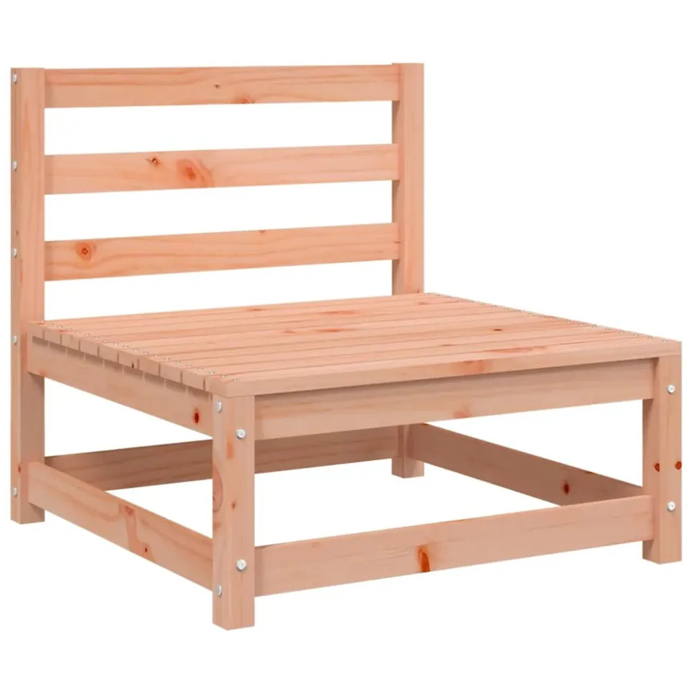 Panelmontering 2-personers havesofa massivt douglasgran