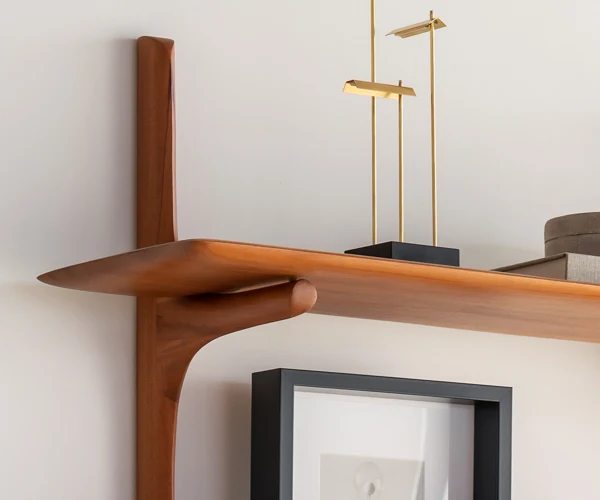 Panelmontering Ethnicraft PI Wall Shelf - 2 Hylder