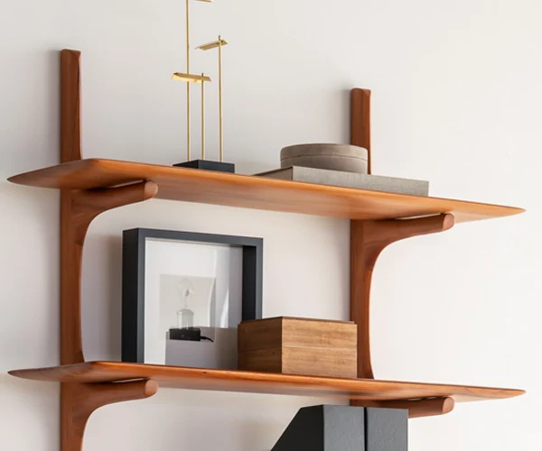 Panelmontering Ethnicraft PI Wall Shelf - 2 Hylder