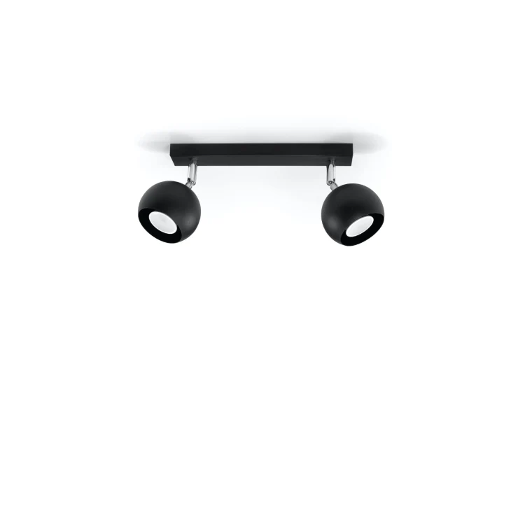 Panelmontering Loftslampe OCULARE 2 onyx