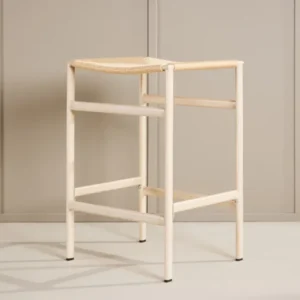 Panelmontering Polly Barstol 2-stk Taupe