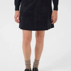 Part Two LingsPW Skirt indigo fløjl 34