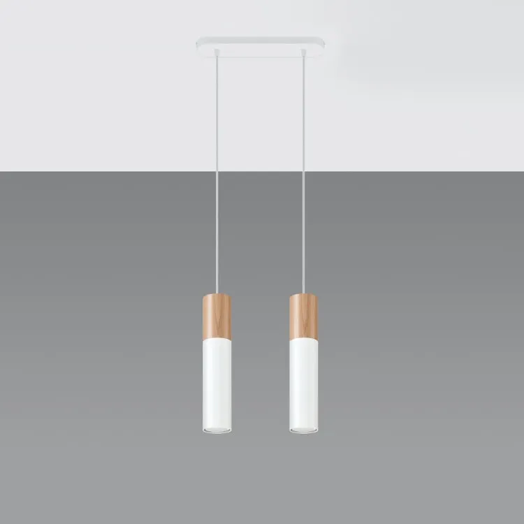 Pendel lampe PABLO 2 kridt