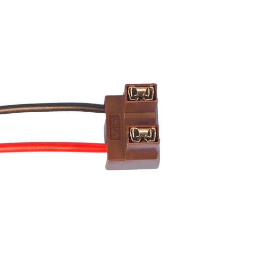 2 x H7 2 Pin Forlygte Udskiftning Reparation Pære Holder Connector Stik Ledningsfatning