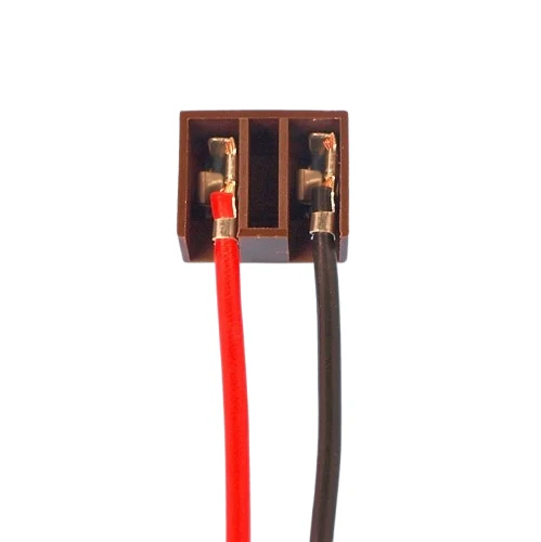 2 x H7 2 Pin Forlygte Udskiftning Reparation Pære Holder Connector Stik Ledningsfatning