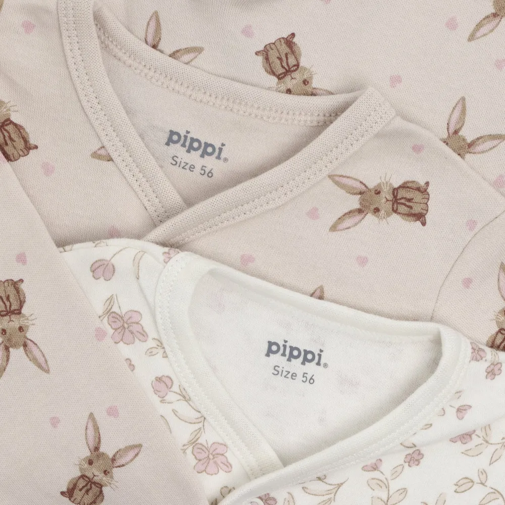 Pippi Violet Ice Natdragt W/F -Buttons 2-Pak 50