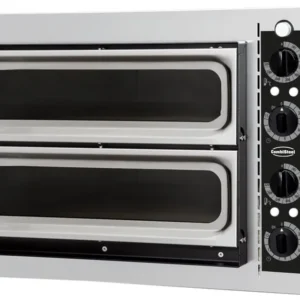 Pizzaovn – twofold med vindue, 2 x 1