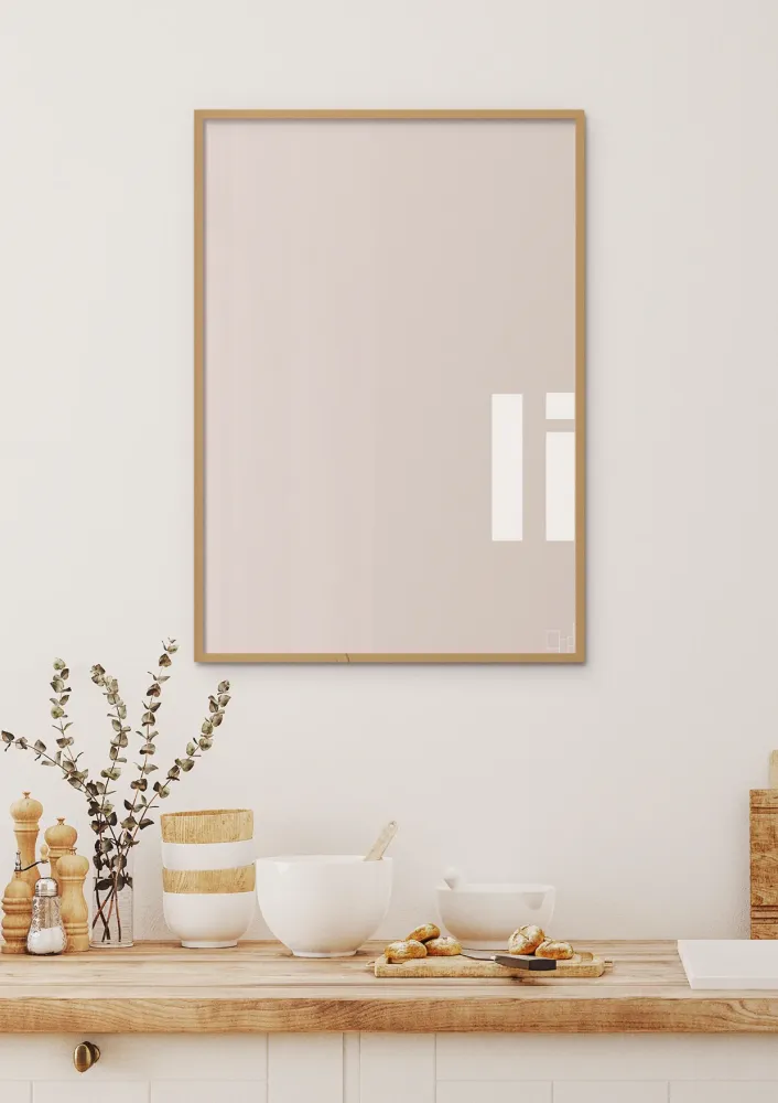 plakat: Bogstav Ii - dusty lilac 60