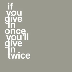 plakat: if you give once you'll give twice - battleship graphite 60
