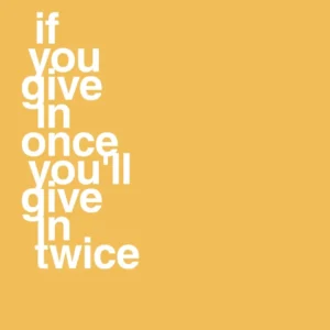 plakat: if you give once you'll give twice - honeycomb 60