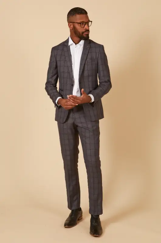 Portabel ELT Jakkesæt - Gråt - Jose Grey suit 2pc