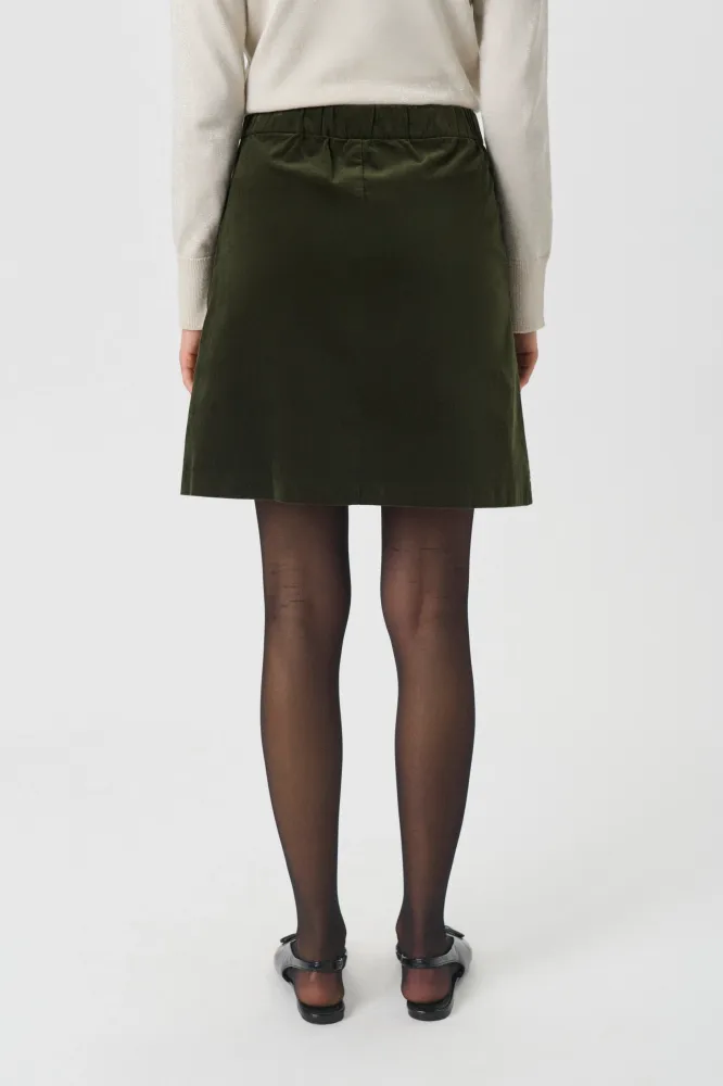 Portabel ELT Part Two LingsPW Skirt Rosin (mørkegrøn) 34