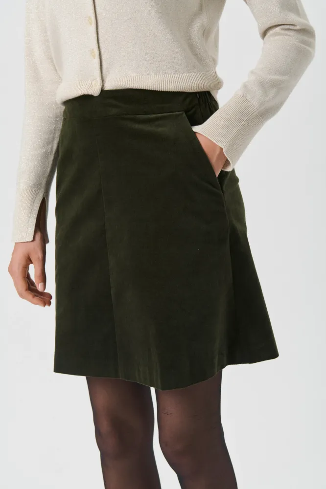 Portabel ELT Part Two LingsPW Skirt Rosin (mørkegrøn) 34