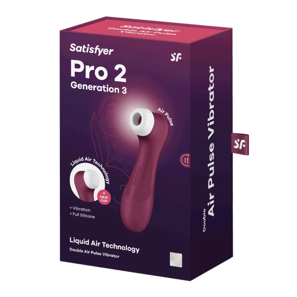 Pro 2 Generation 3 - Double Air Pulse Vibrator - Liquid Air - Vinrød Database Subscription