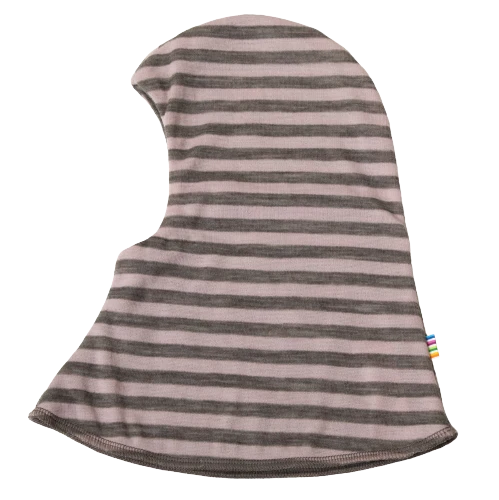Professional Cockpit Joha Balaclava i uld - Vendbar - 2 lags - Grå / Rosa 41