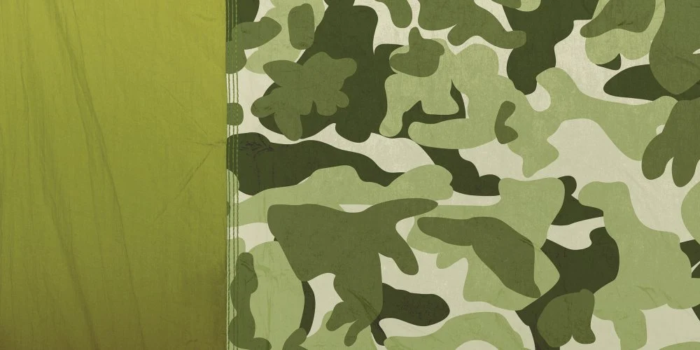 Rejsehængekøje til 2-personer - Camo Forest - Max. 180 kg - La Siesta