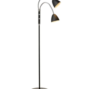 Room 2-Arm Gulvlampe Midnight Krom
