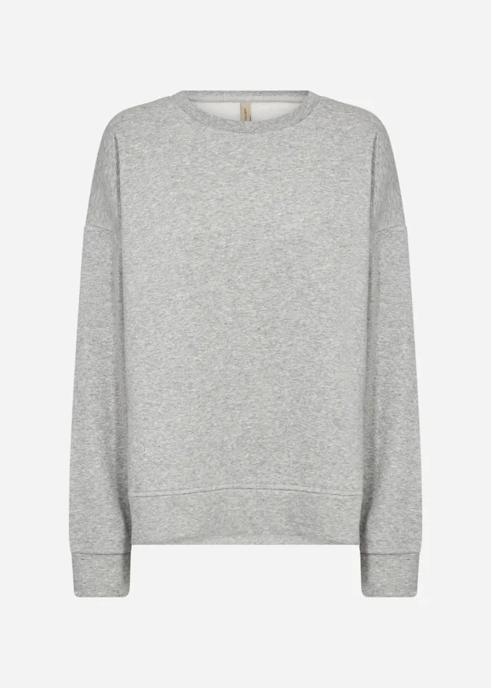 SC-ANGELIN 2 Sweatshirt Vivid grå Xs