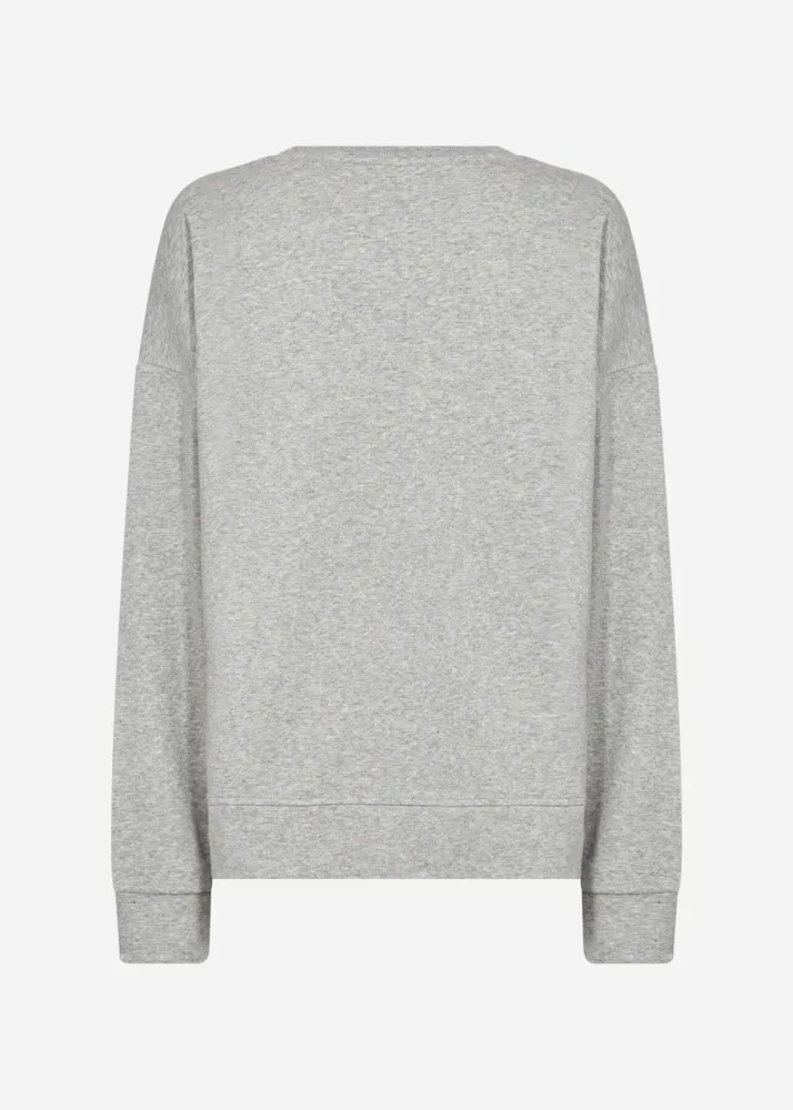 SC-ANGELIN 2 Sweatshirt Vivid grå Xs