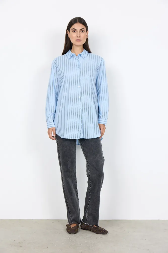 SC-BARDOT 2 Skjorte Lyseblå Xs
