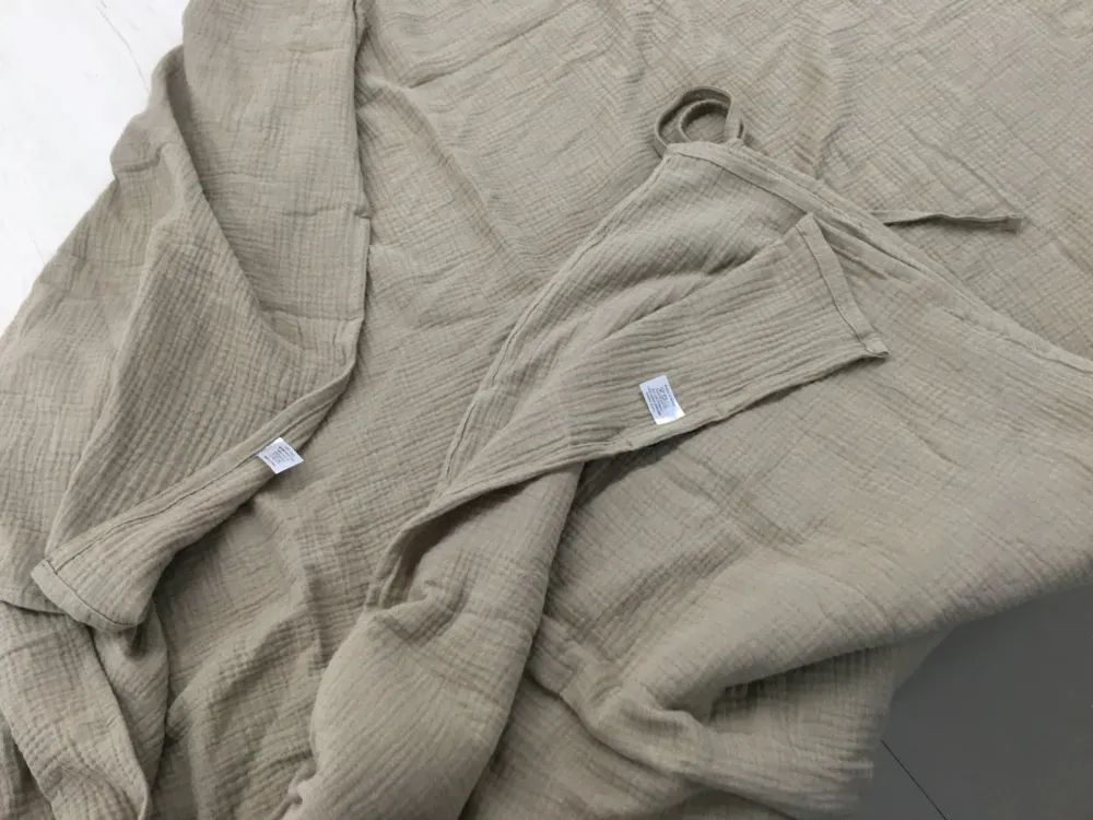 Sengehimmel / Forhæng Muslin. 2-pak. 130x320cm