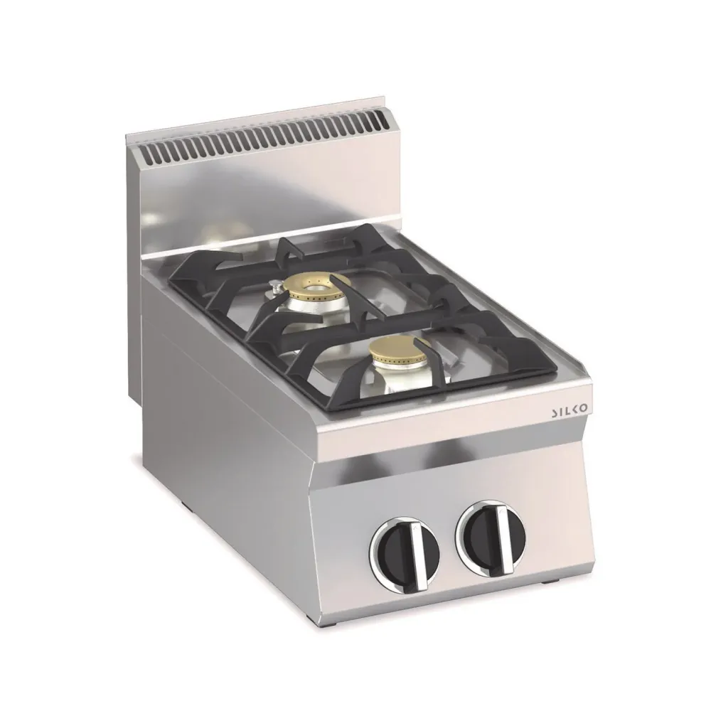 SILKO GAS kogebord m. 2 blus Compatible Garmin 400x650x295
