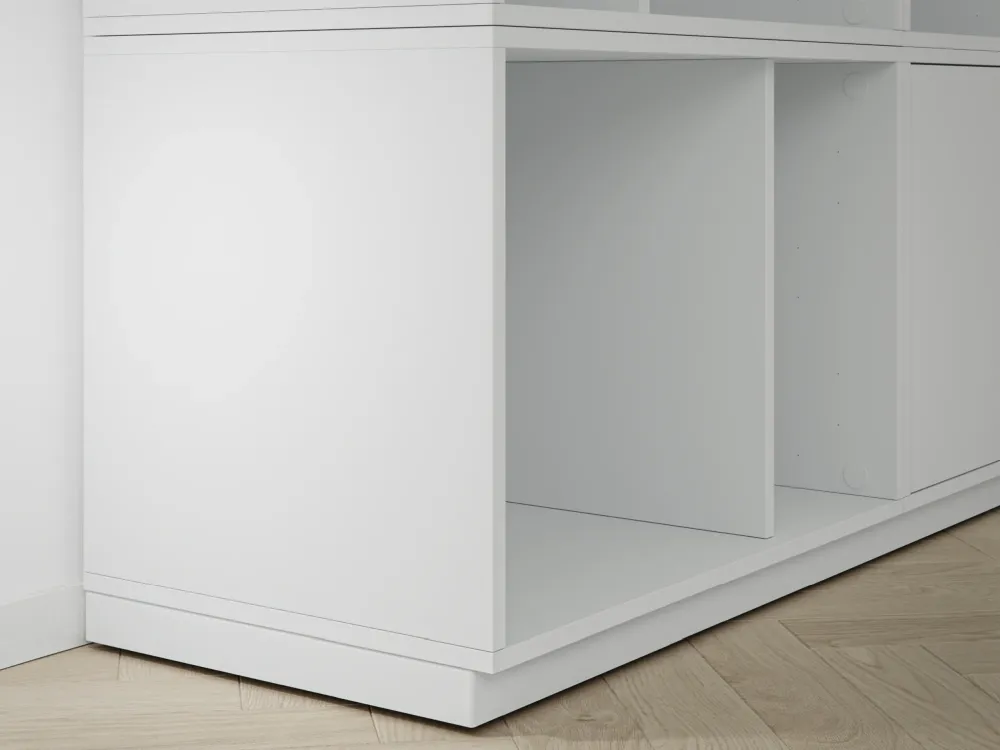 Sokkel til 2 medium kuber | WAAS | Bluetooth White