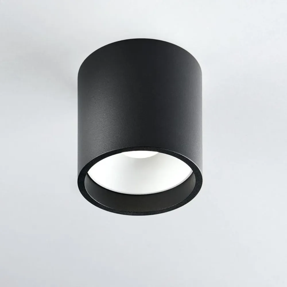 Solo 2 Round Loftlampe Ebony LED