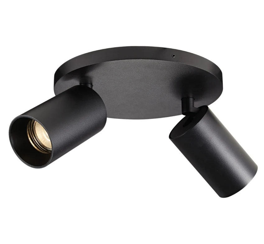 SpotOn Circle2 Loftslampe Ebony