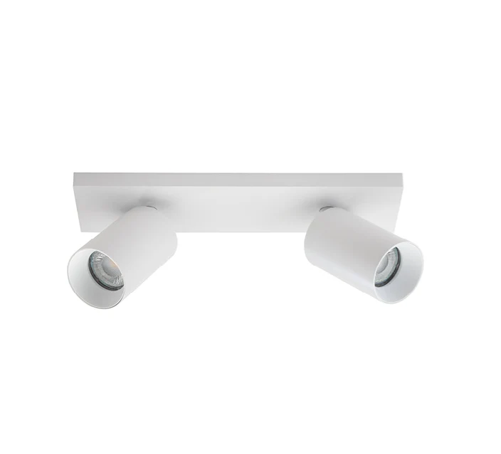 SpotOn2 væg/-loftlampe fra Antidark Hvid