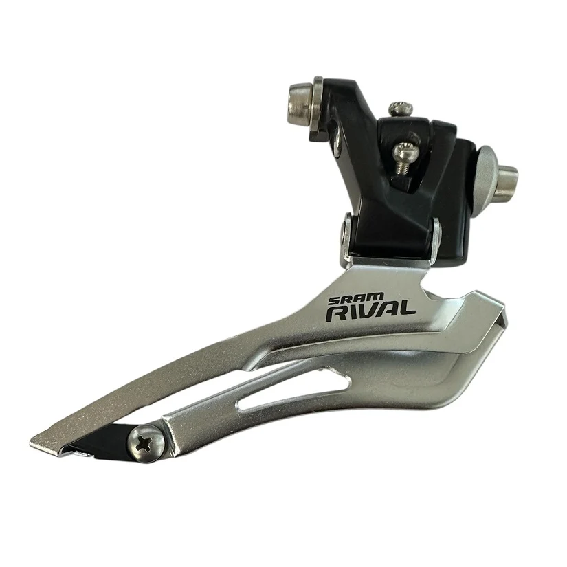 SRAM Rival 2x10 speed Forskifter - Braze on - Sort/Sølv