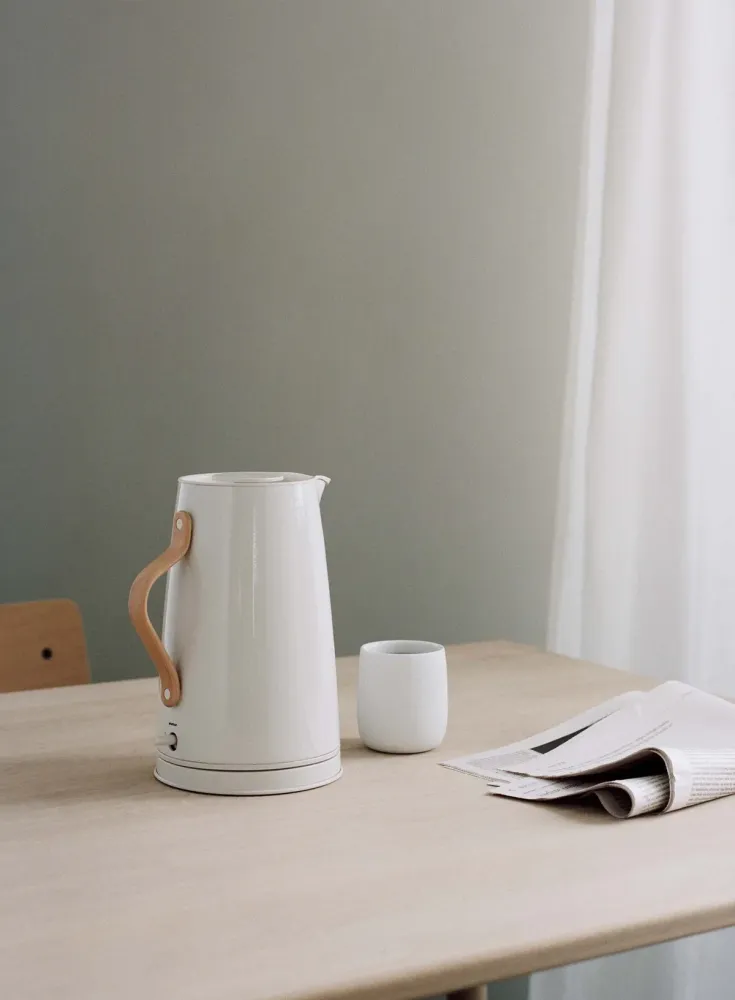 Stelton Emma Elkedel, Chalk 1,2L 3-Year Warranty
