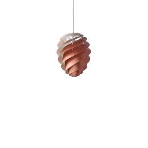 Swirl 2 terra cotta lille pendel