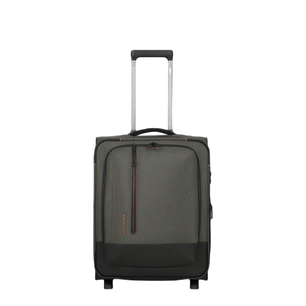 travelite Crosslite 2W kabinekuffert med ekspansion - Oliven