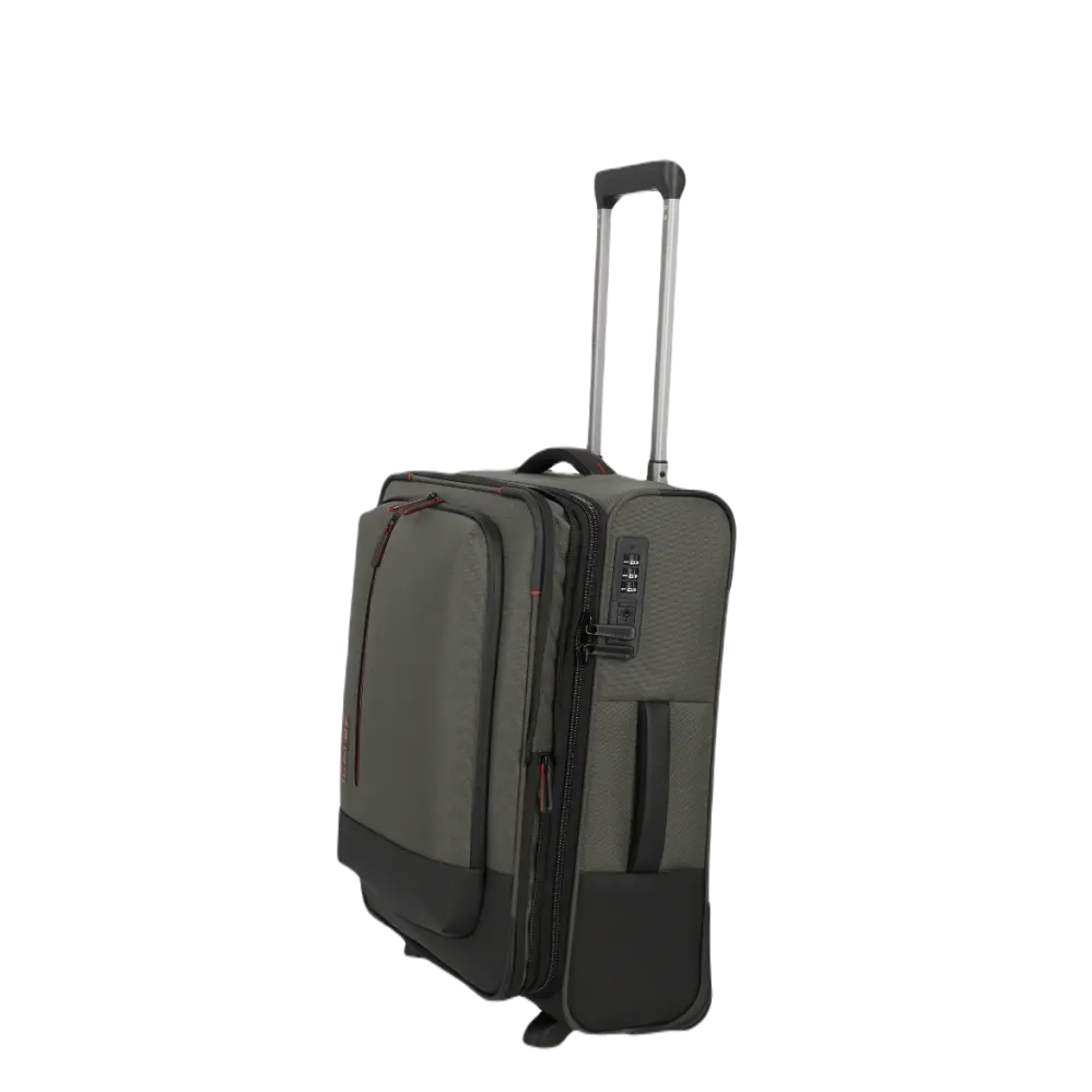 travelite Crosslite 2W kabinekuffert med ekspansion - Oliven