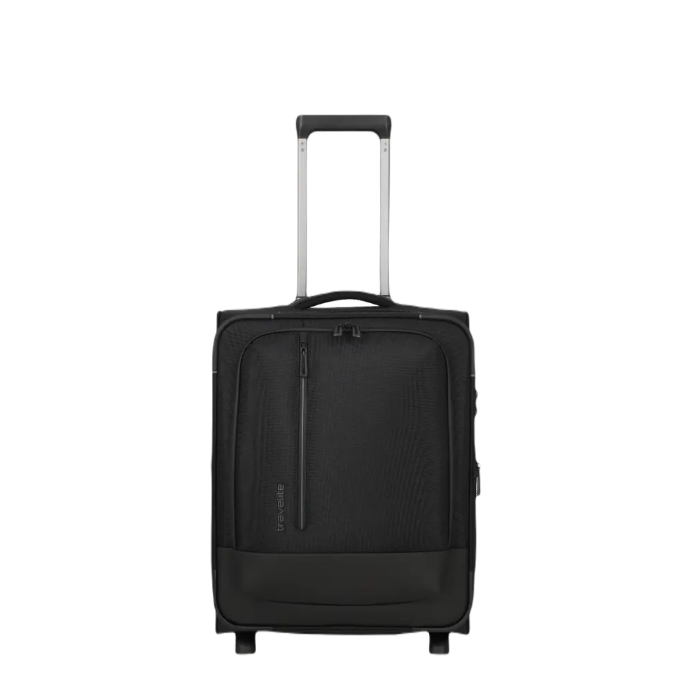 travelite Crosslite 2W kabinekuffert med ekspansion - Onyx