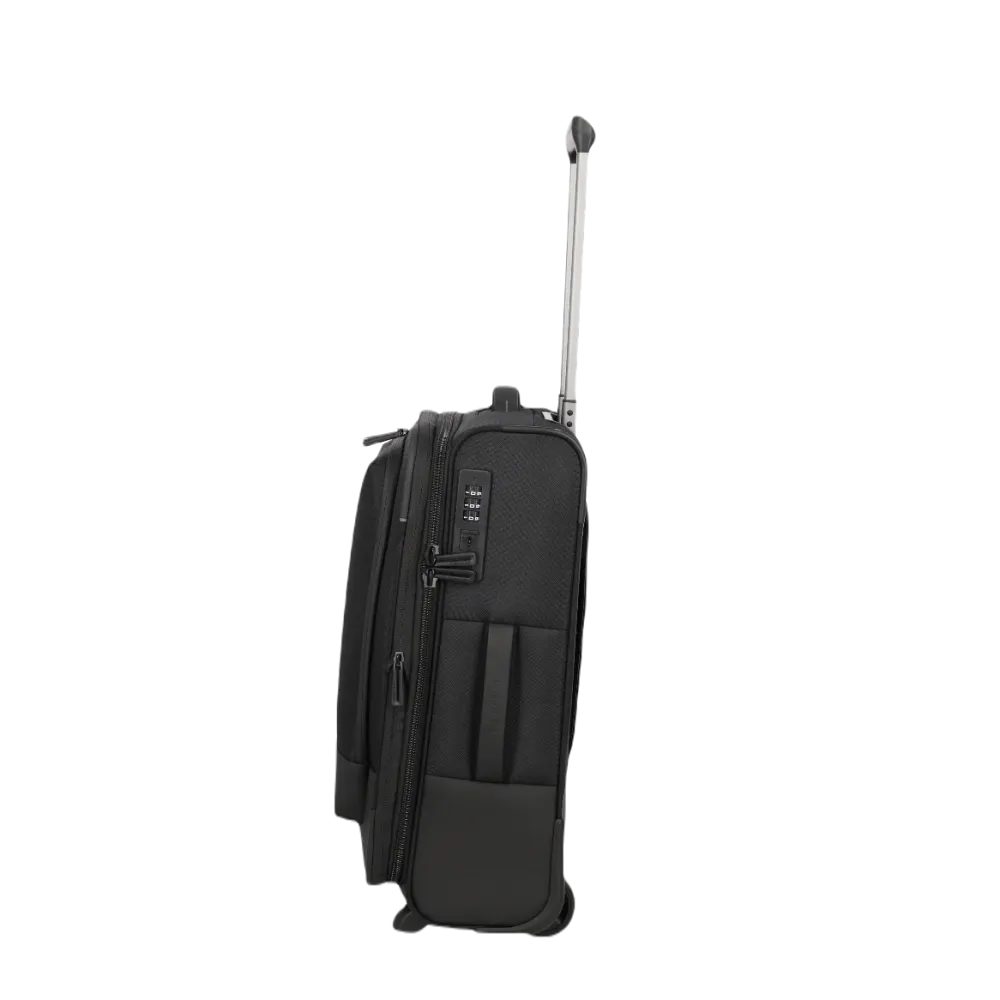 travelite Crosslite 2W kabinekuffert med ekspansion - Onyx