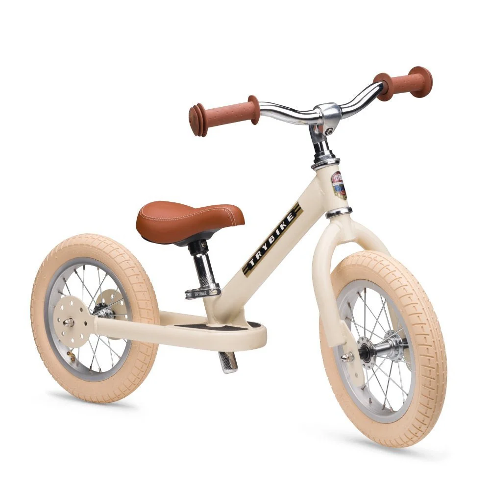 Trybike Løbecykel, 2 hjulet, Timeless Creme