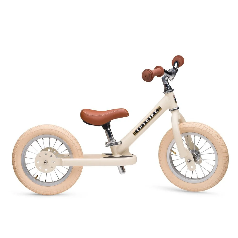 Trybike Løbecykel, 2 hjulet, Timeless Creme